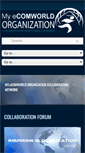 Mobile Screenshot of my.ecomworld.org